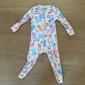 Posh Peanut 6-9mo bamboo footie